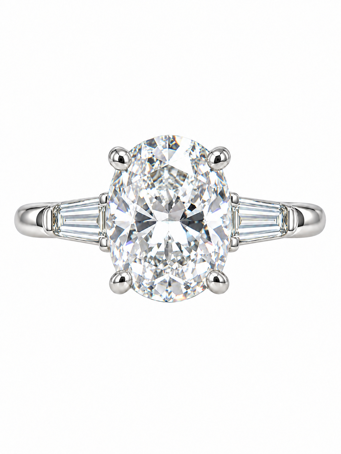 2 Carat Cushion Cut Lab Grown Diamond Ring