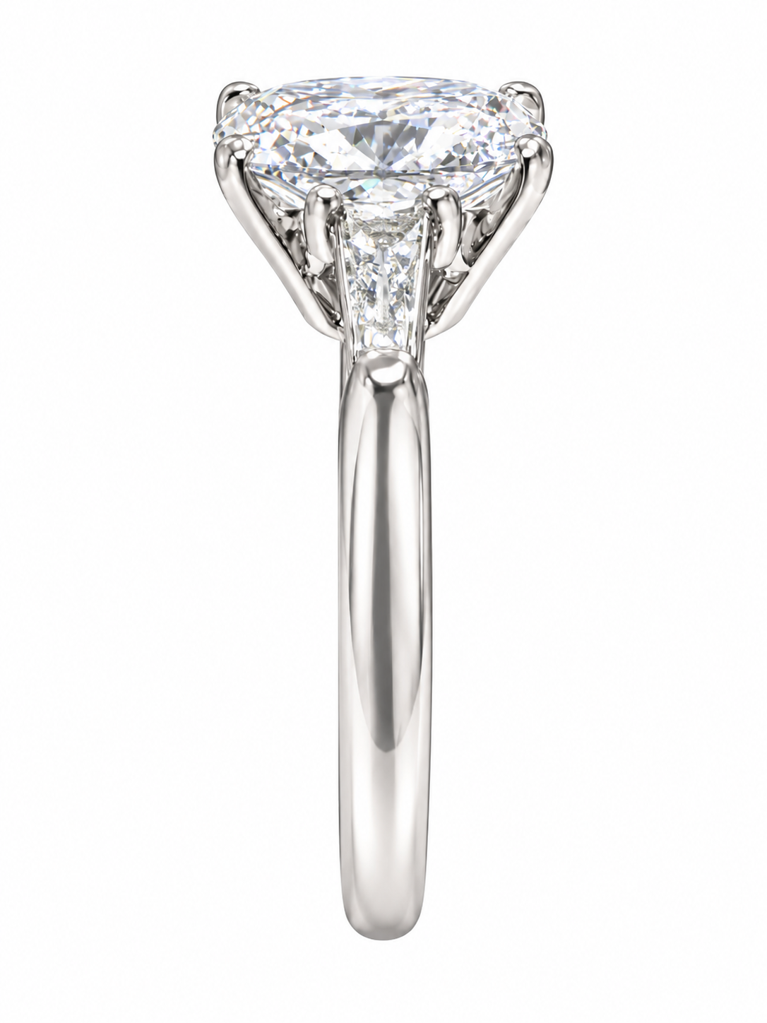 2 Carat Cushion Cut Lab Grown Diamond Ring