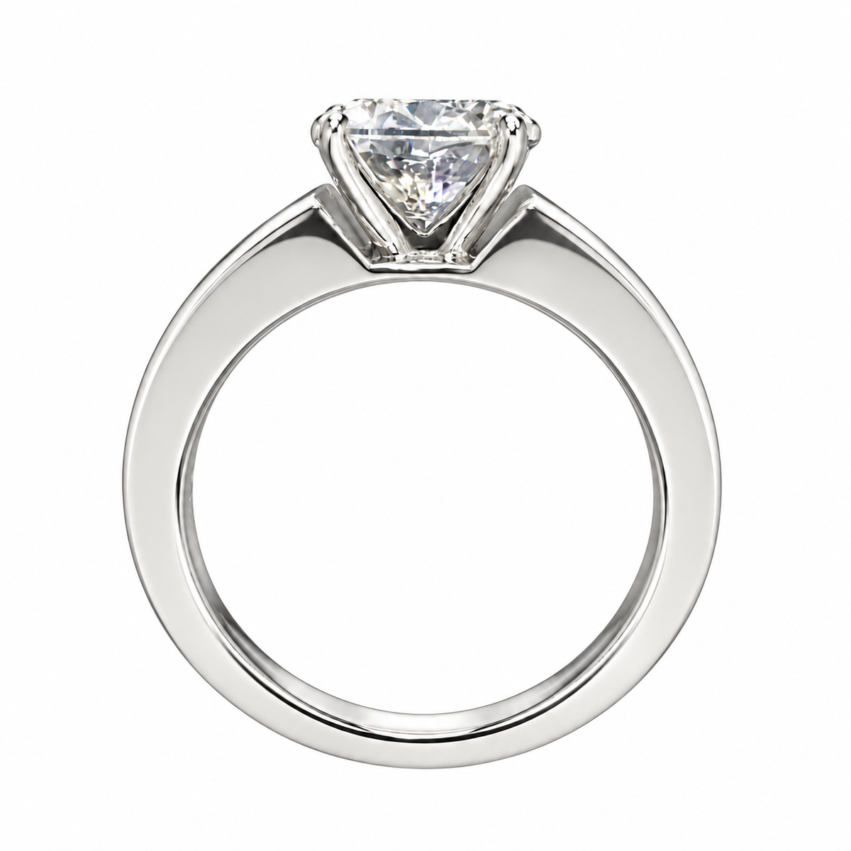 2 Carat Platinum 950 Solitare Lab Grown Diamond Ring