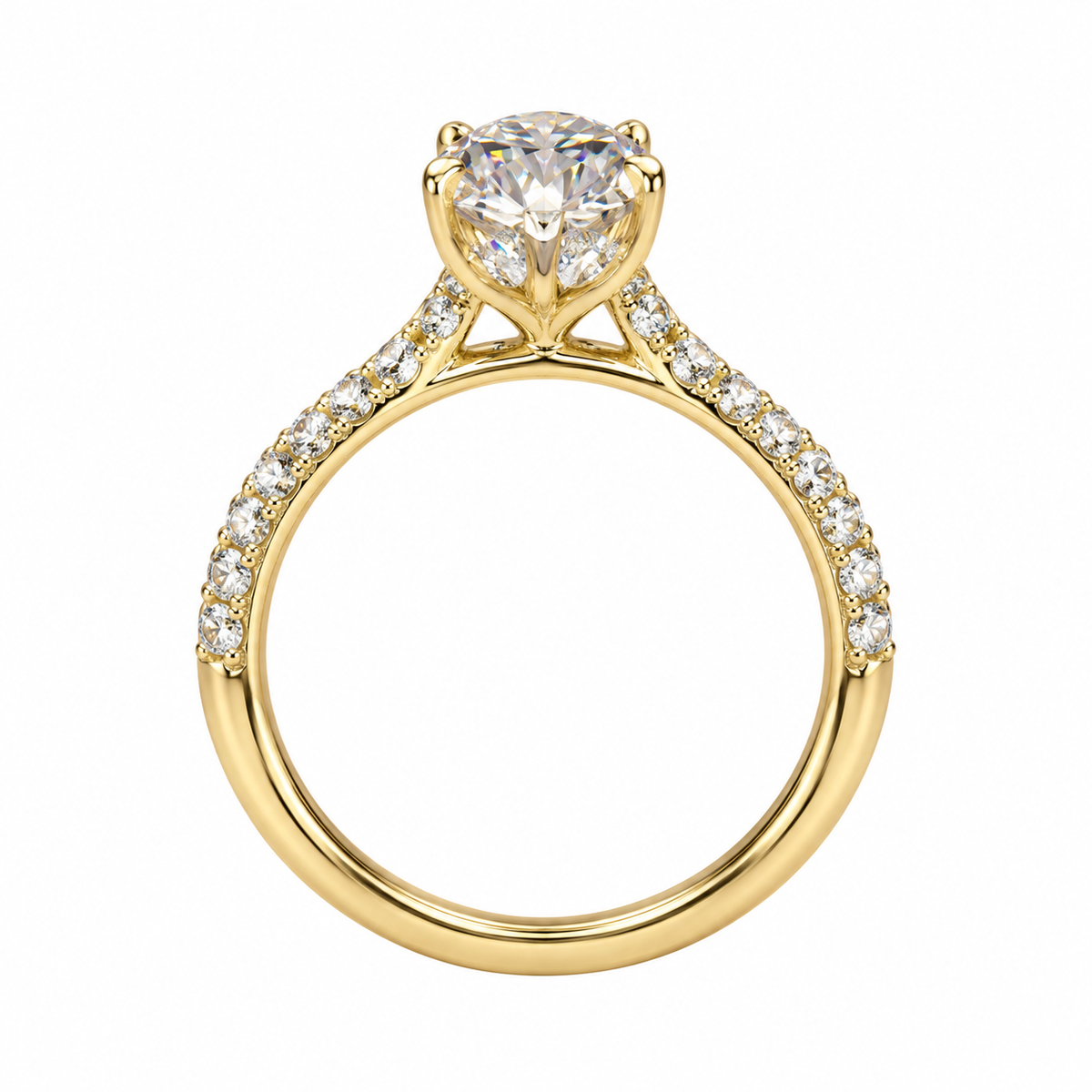 2 Carat Marquise Cut Lab Grown Diamond Ring